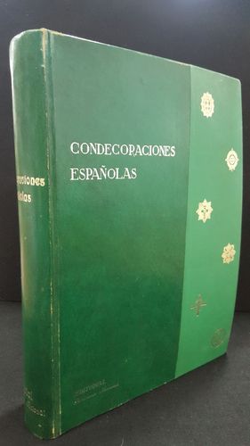 LIBRO CONDECORACIONES ESPAÑOLAS